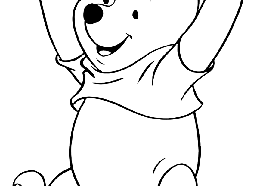 Free Printable Winnie Pooh Coloring Pages