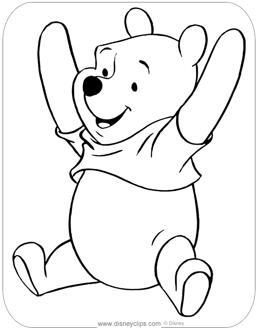 Free Printable Winnie Pooh Coloring Pages Free Printable Winnie Pooh Coloring Pages