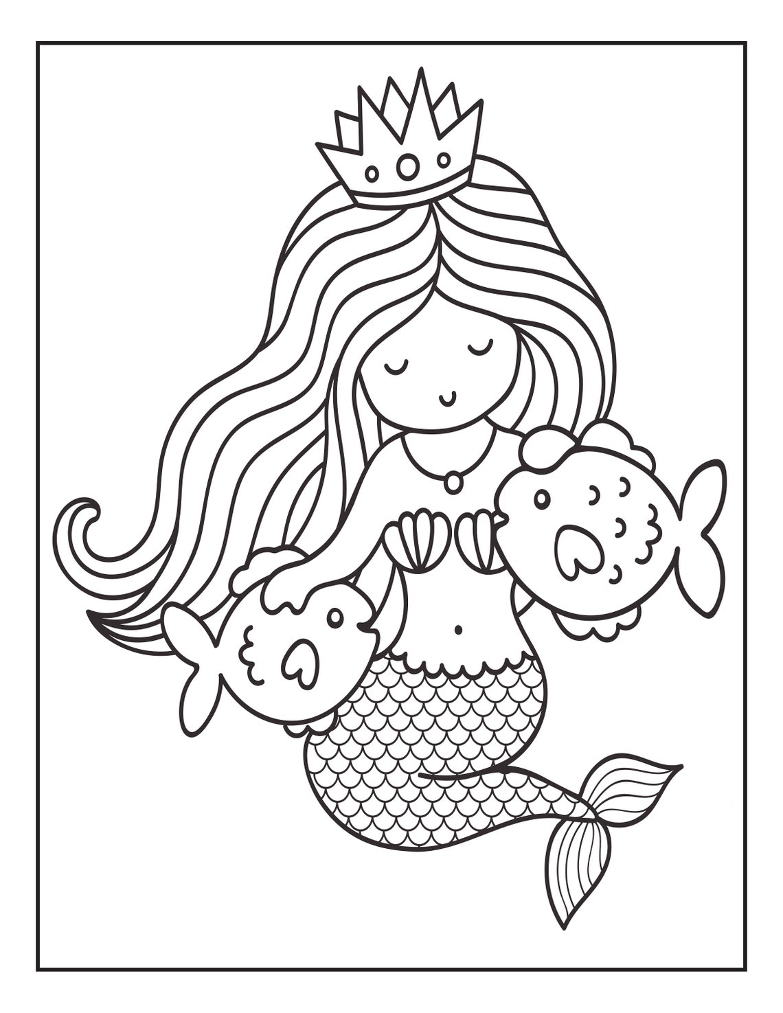 Free Printables Of Mermaids