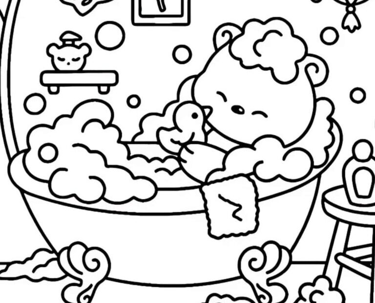 Free Printale Comfy And Cozy Coloring Pages Coloringpagesforkids