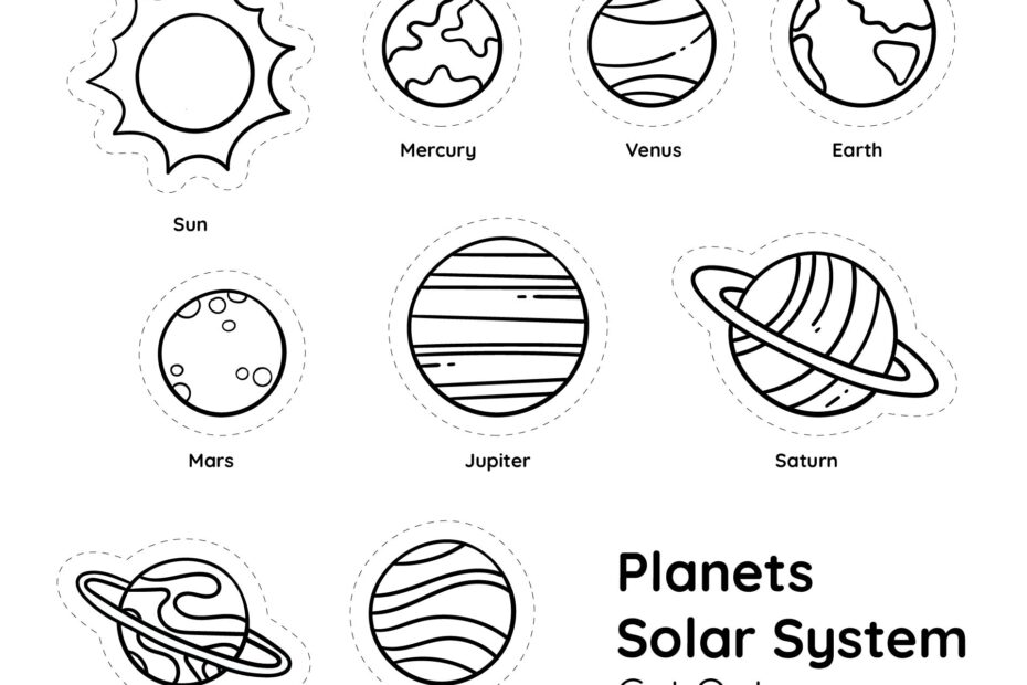Free Solar System Printables Solar System Printables Solar System My