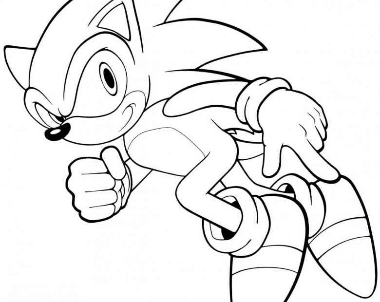 Free Sonic Coloring Pages Coloring Home