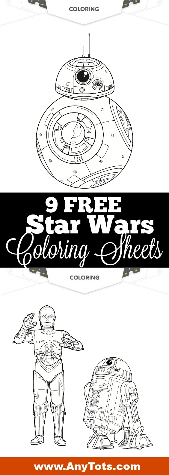 FREE Star Wars Printables 20 Star Wars Activity Sheets Any Tots