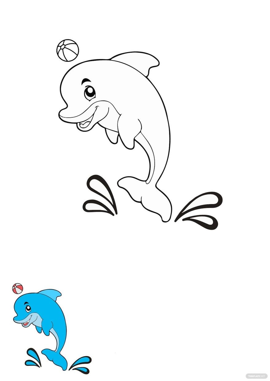 Free Summer Animal Coloring Pages PDF Template