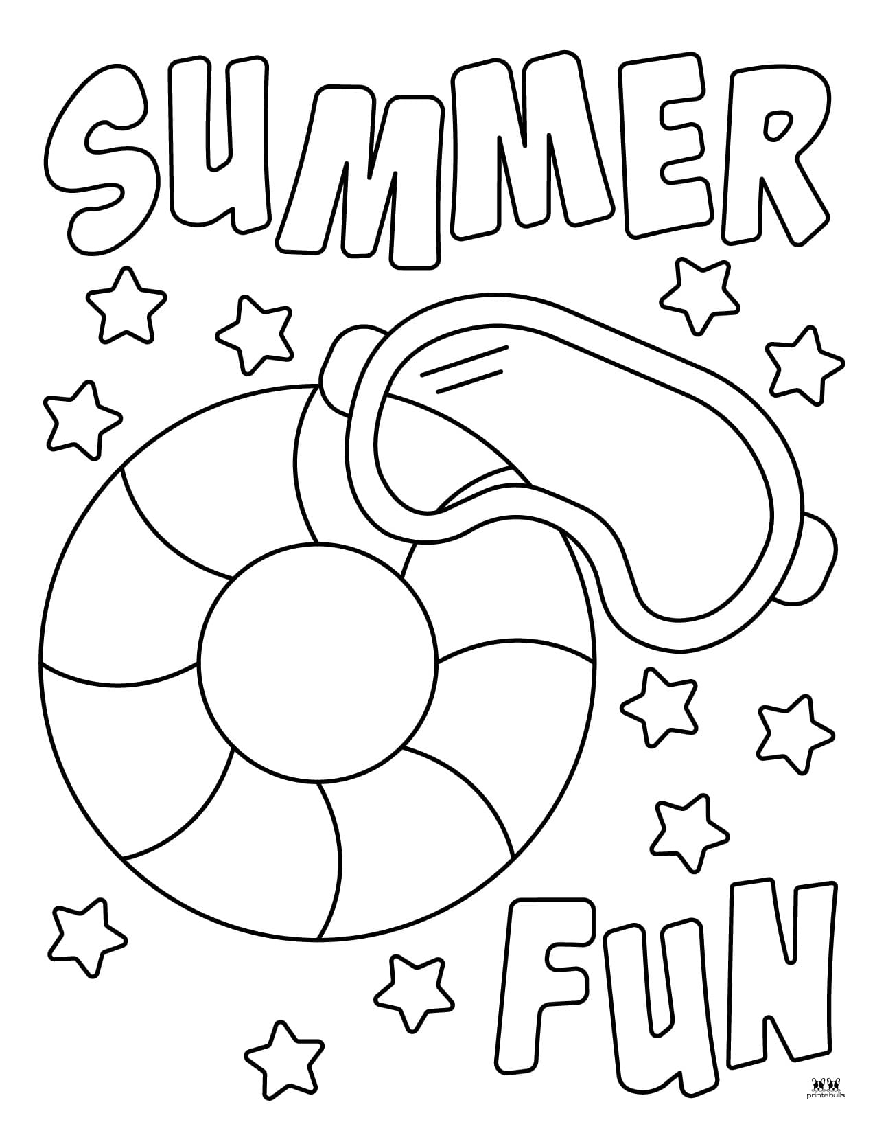 Free Summer Coloring Worksheets Unleash Creativity In Young Minds 