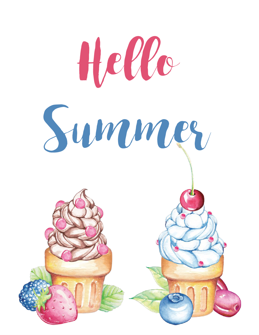 free printable summer printables