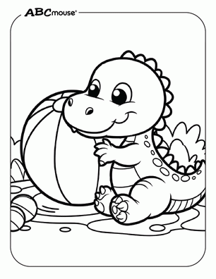 Free T Rex Coloring Sheets Infoupdate