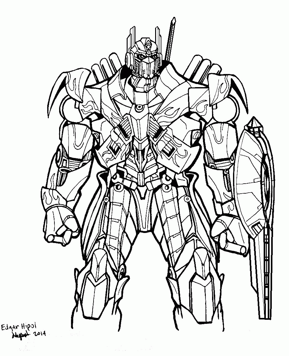 Free Transformer Optimus Prime Coloring Pages Download Free Free Transformer Optimus Prime Coloring Pages Download Free