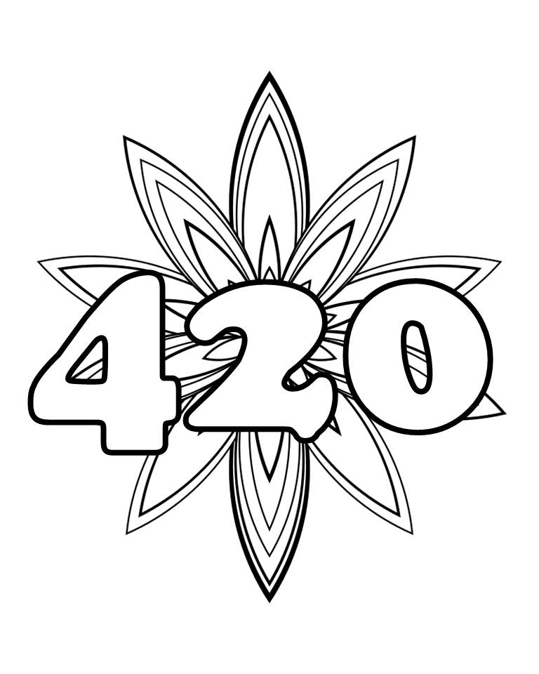 FREE Trippy Adult Coloring Pages TYLER STONER