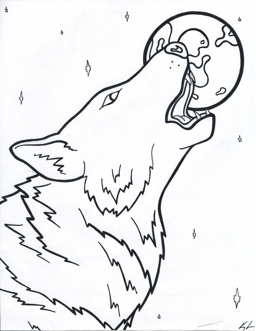 Free Werewolf Coloring Pages Coloring Home