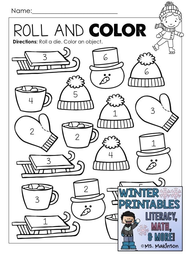 Free Winter Printable Worksheets Printable Worksheets
