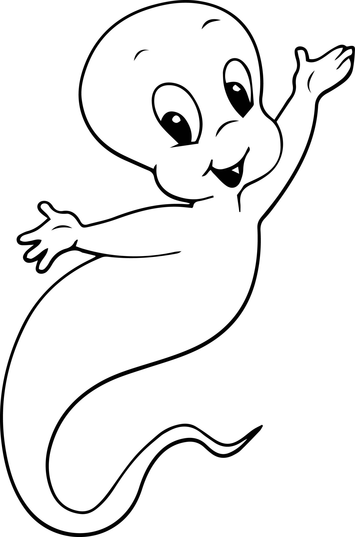 Friendly Ghost Coloring Pages Coloring Pages Friendly Ghost Coloring Pages Coloring Pages