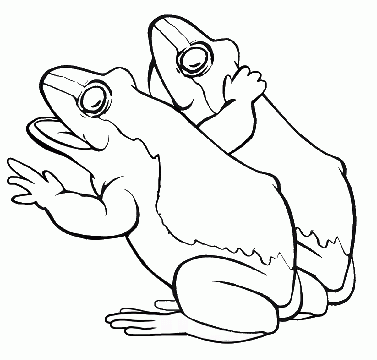 cute frog coloring pages printable cute frog coloring pages printable