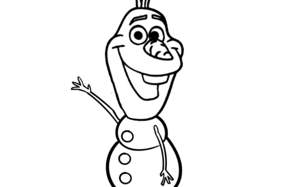 Frozen Coloring Pages Free Printable Sheets
