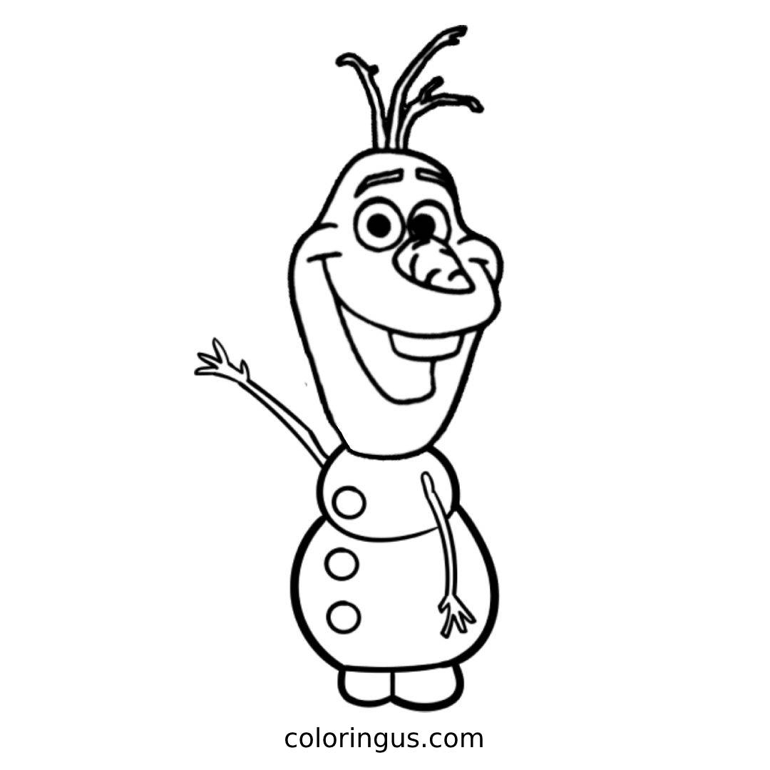 Frozen Coloring Pages Free Printable Sheets