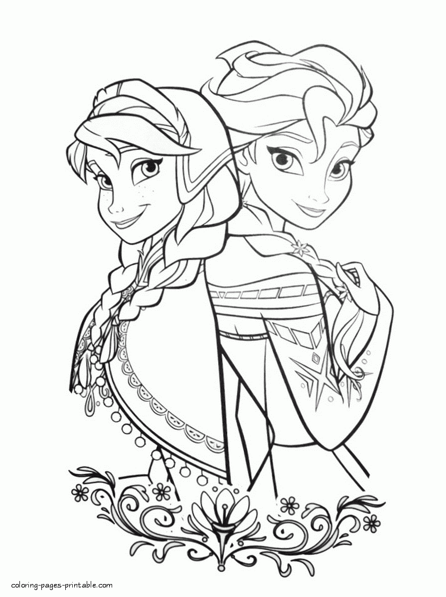 Frozen Coloring Sheets COLORING PAGES PRINTABLE COM