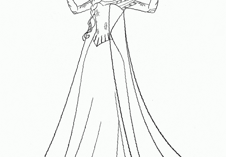 Frozen Elsa Coloring Pages COLORING PAGES PRINTABLE COM