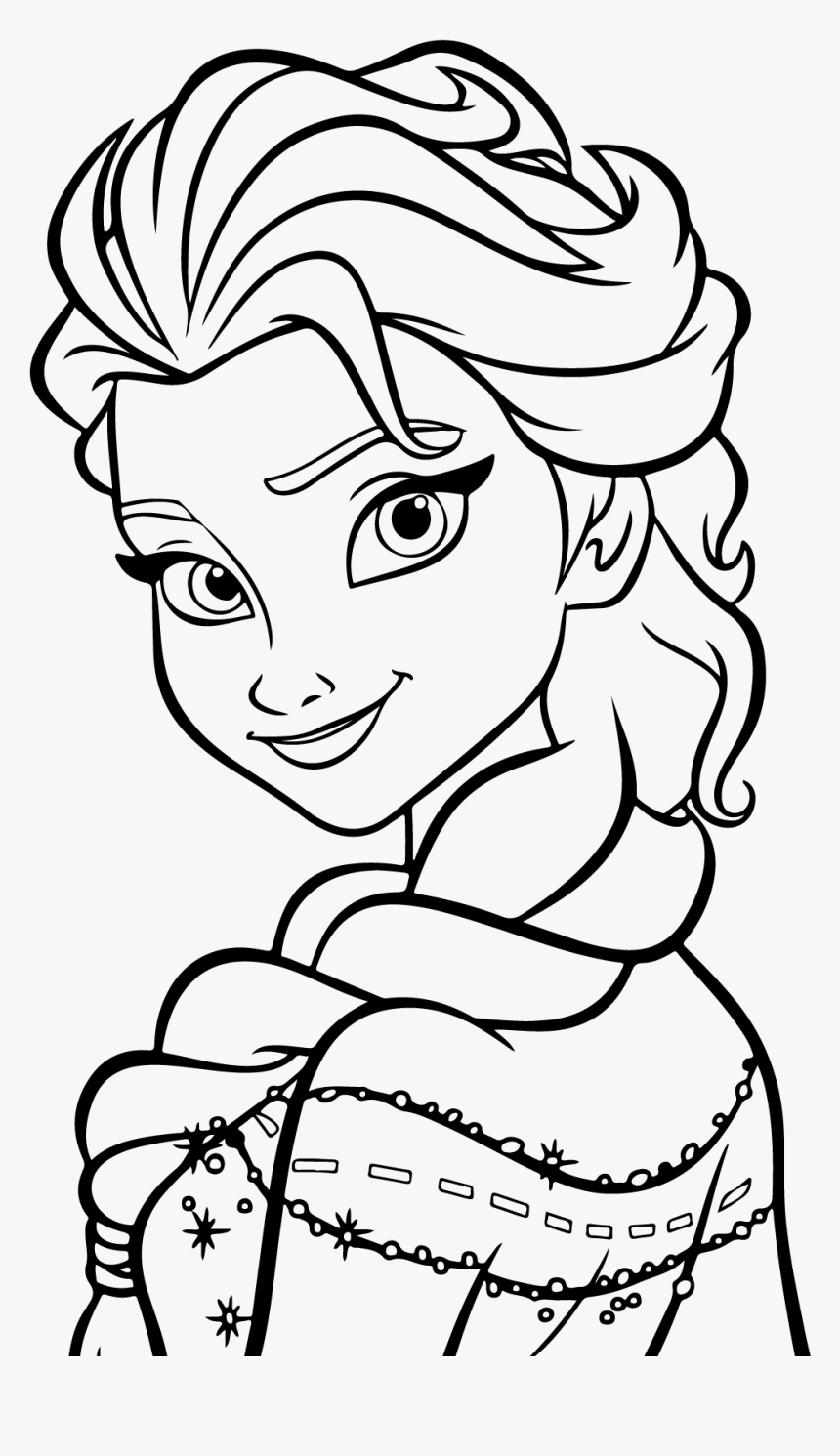 Frozen Printable Princess Coloring Pages Simply Click On The Image Or 