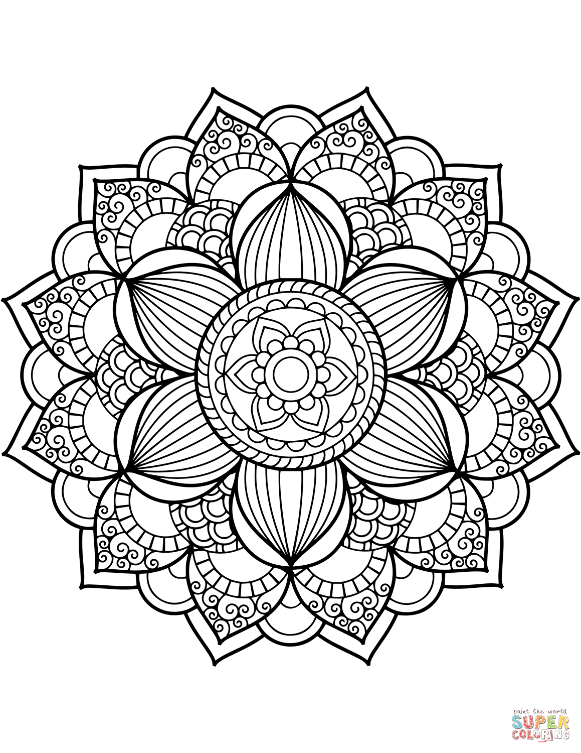 Full Page Mandala Coloring Pages At GetColorings Free Printable Full Page Mandala Coloring Pages At GetColorings Free Printable