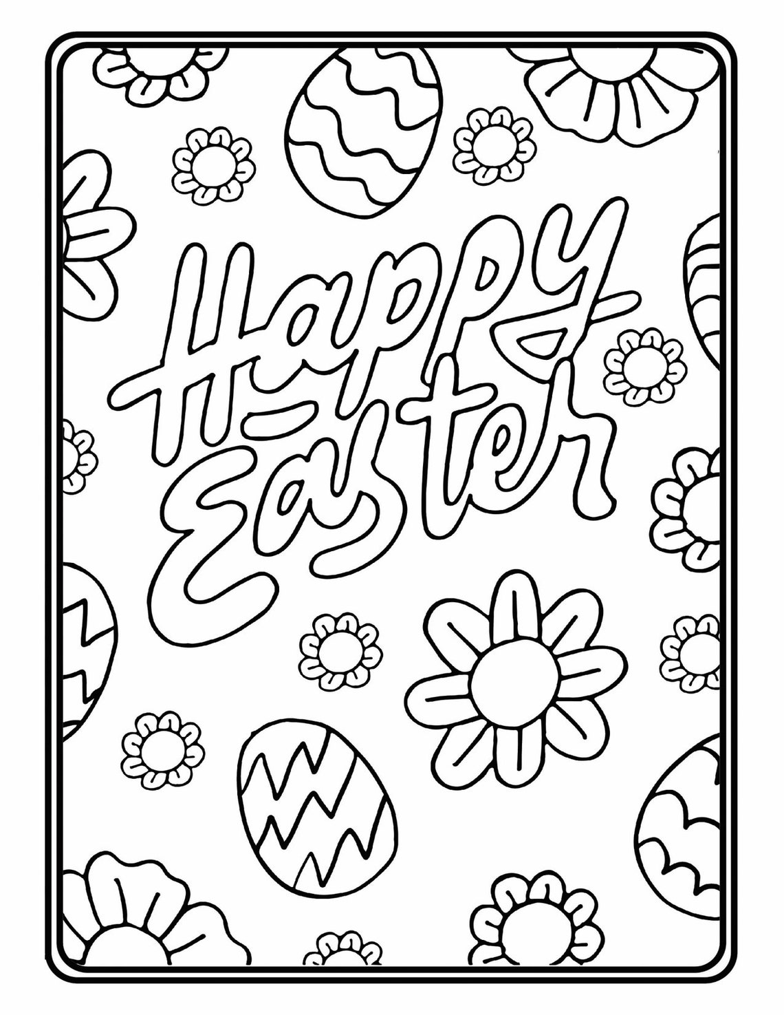 Full Size Easter Coloring Pages Coloring Pages Full Size Easter Coloring Pages Coloring Pages