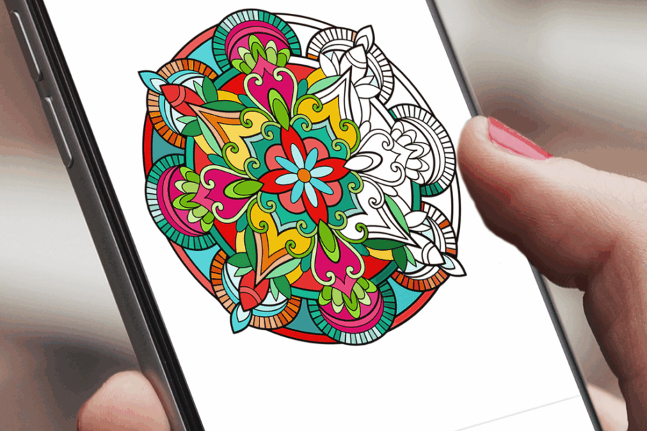 Fun Coloring Pages For Adults For IPhone Download