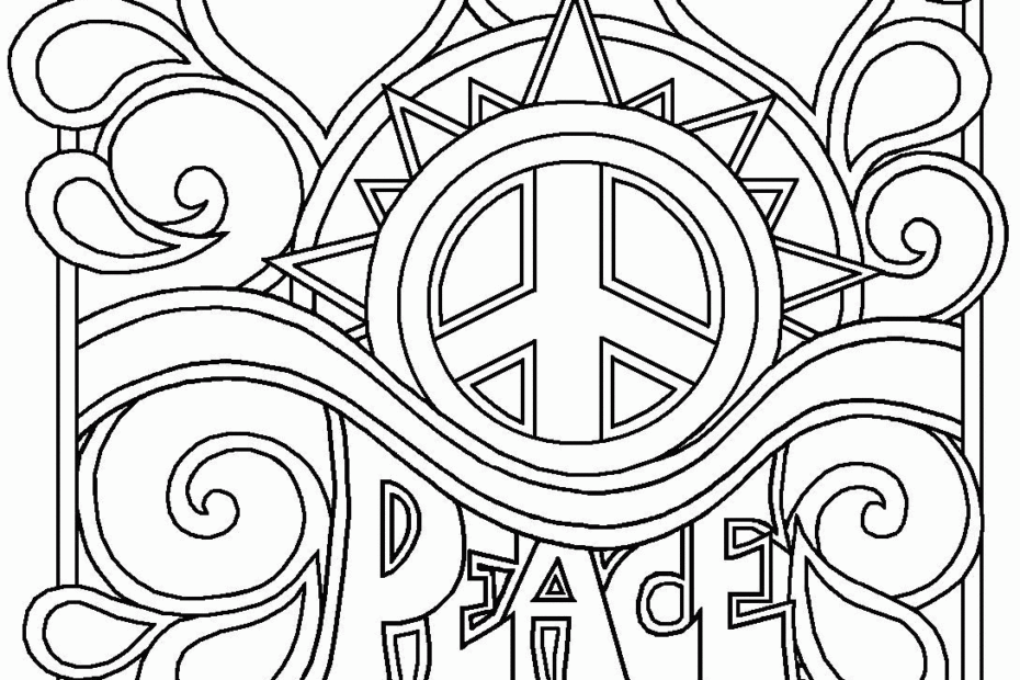 Fun Coloring Pages For Teenagers Printable Coloring Home