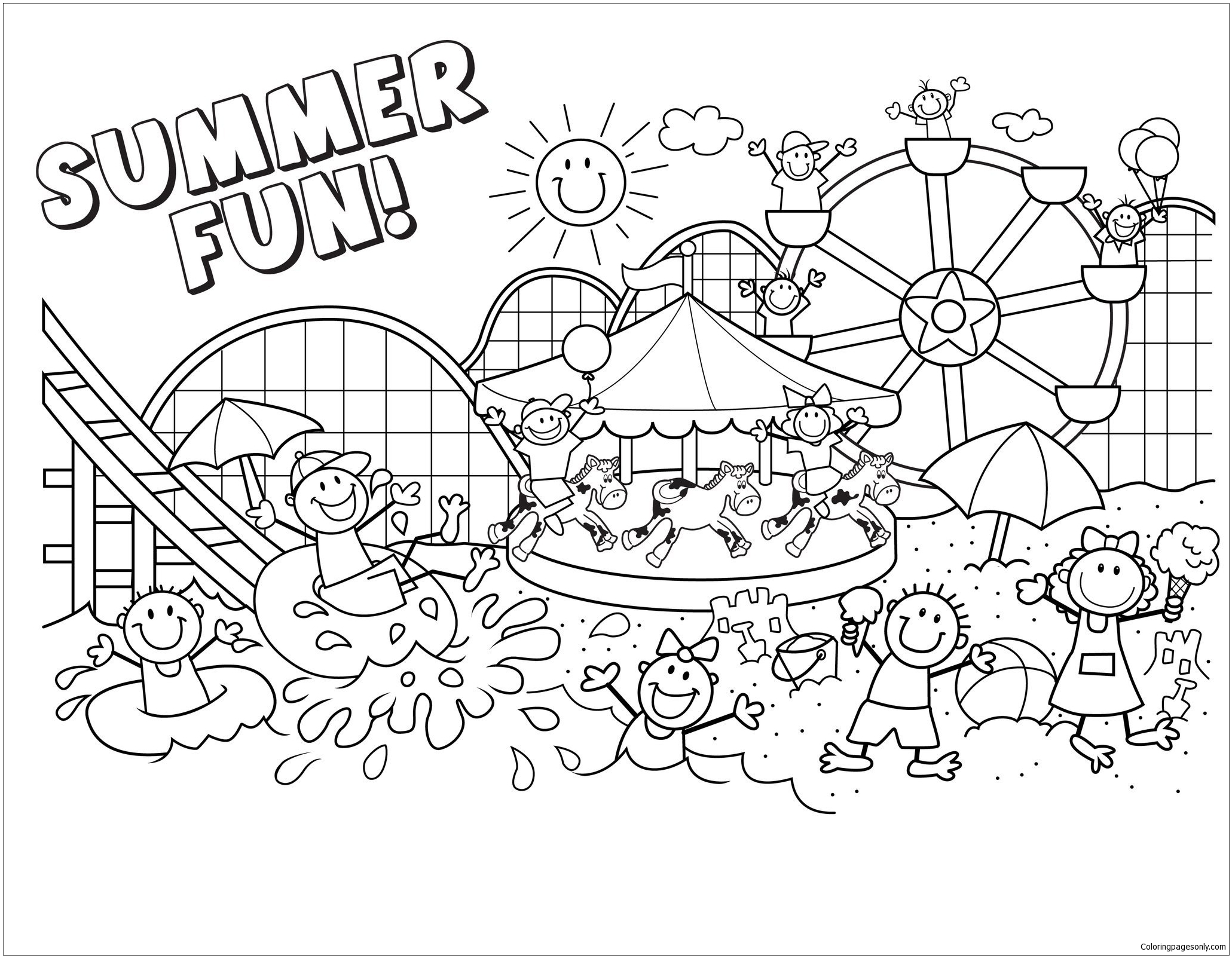 free fun printable coloring pages free fun printable coloring pages