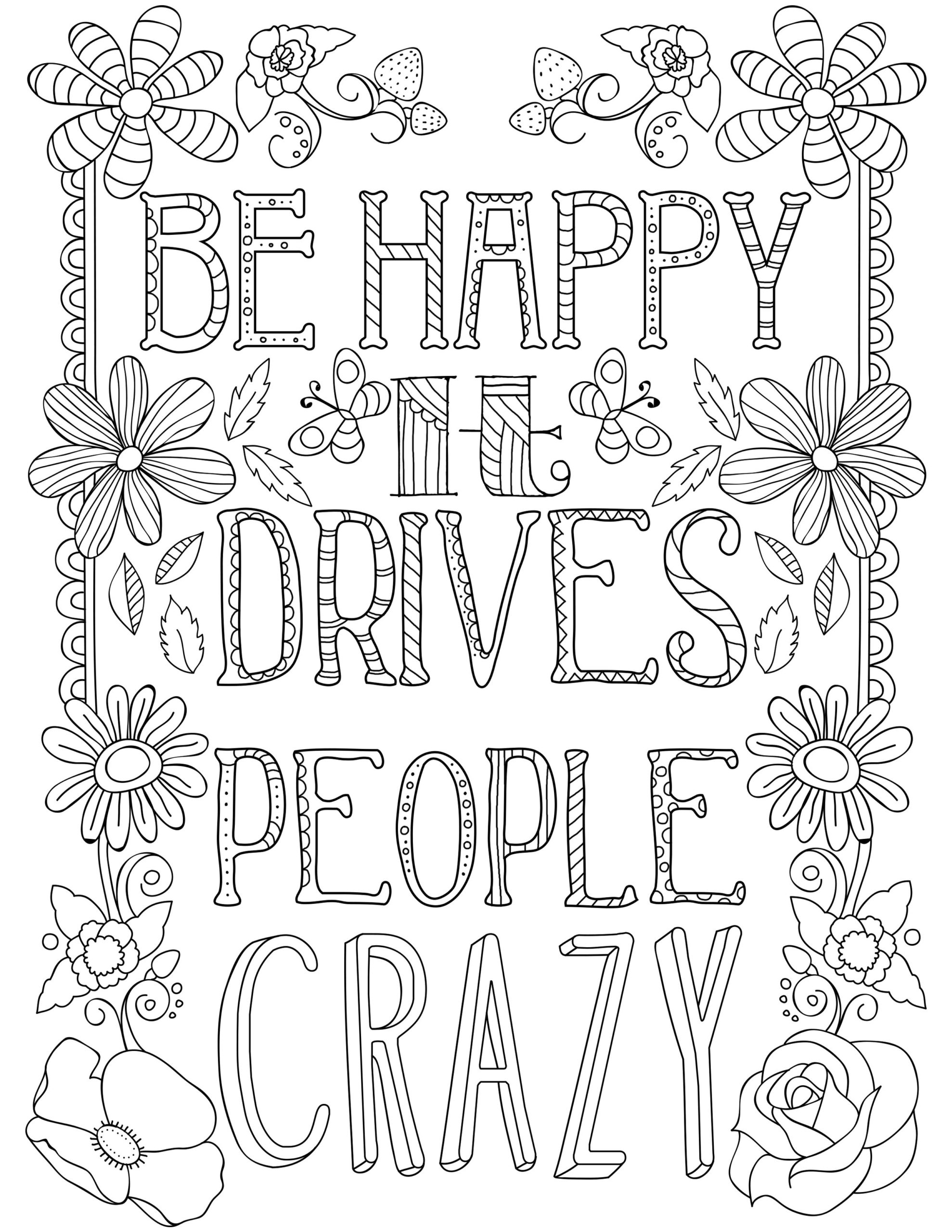 Funny Adult Coloring Pages Clip Art Coloring Pages