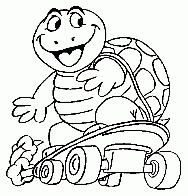 Funny Turtle Coloring Pages 2011 Funny Turtle Coloring Pages 2011