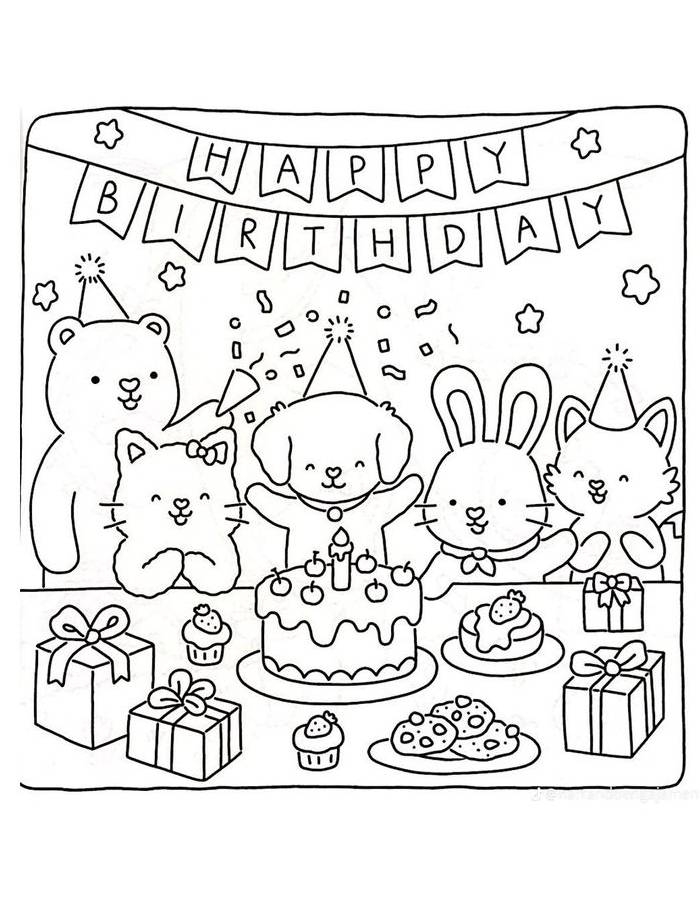 Fuzzy Hygge Coloring Pages Free Printable PDF Fuzzy Hygge Coloring Pages Free Printable PDF