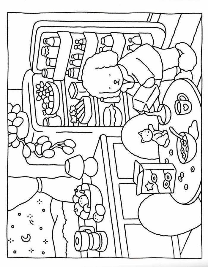 Fuzzy Hygge Coloring Pages Free Printable PDF Fuzzy Hygge Coloring Pages Free Printable PDF