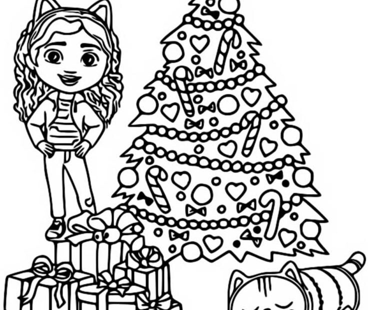 Gabby 39 s Dollhouse Coloring Pages Free Printable Gabby 39 s Dollhouse