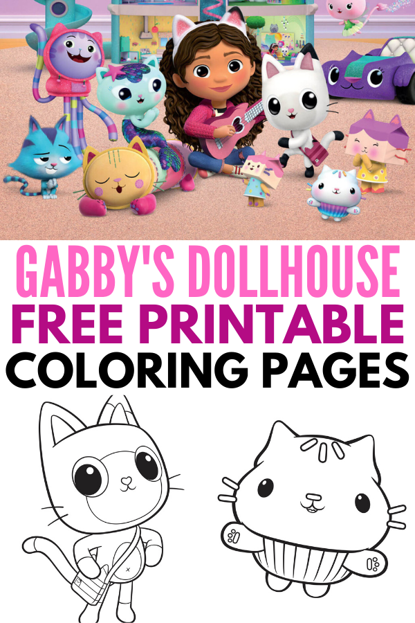 gabby's dollhouse free printables