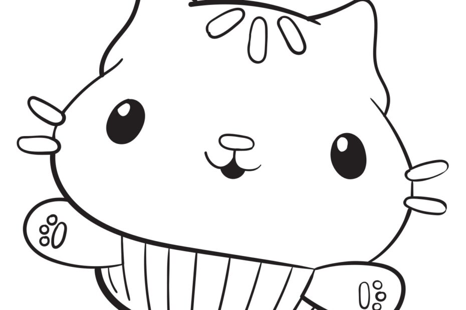 Gabby Dollhouse Coloring Pages Printable Martin Printable Calendars