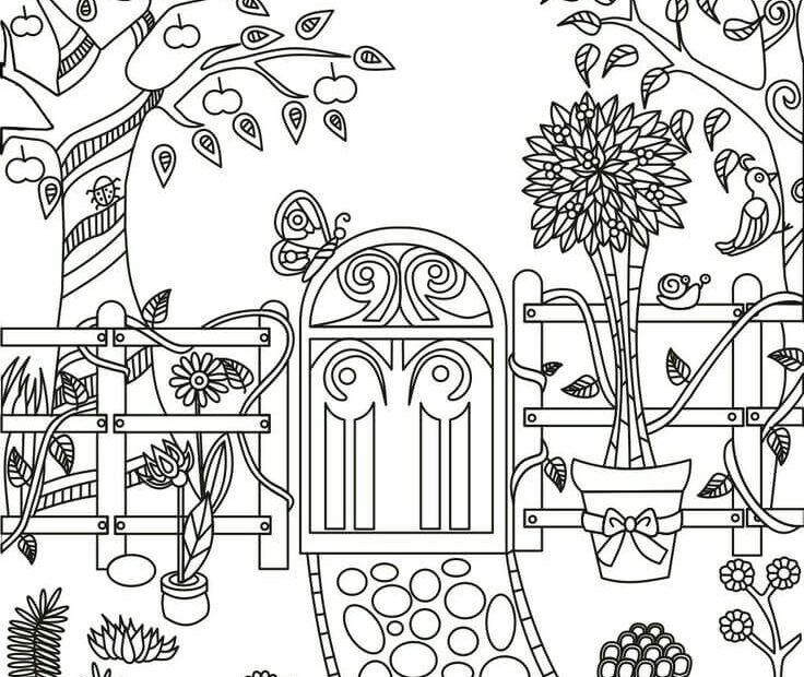 Garden Coloring Pages Printable Coloring Pages FREE