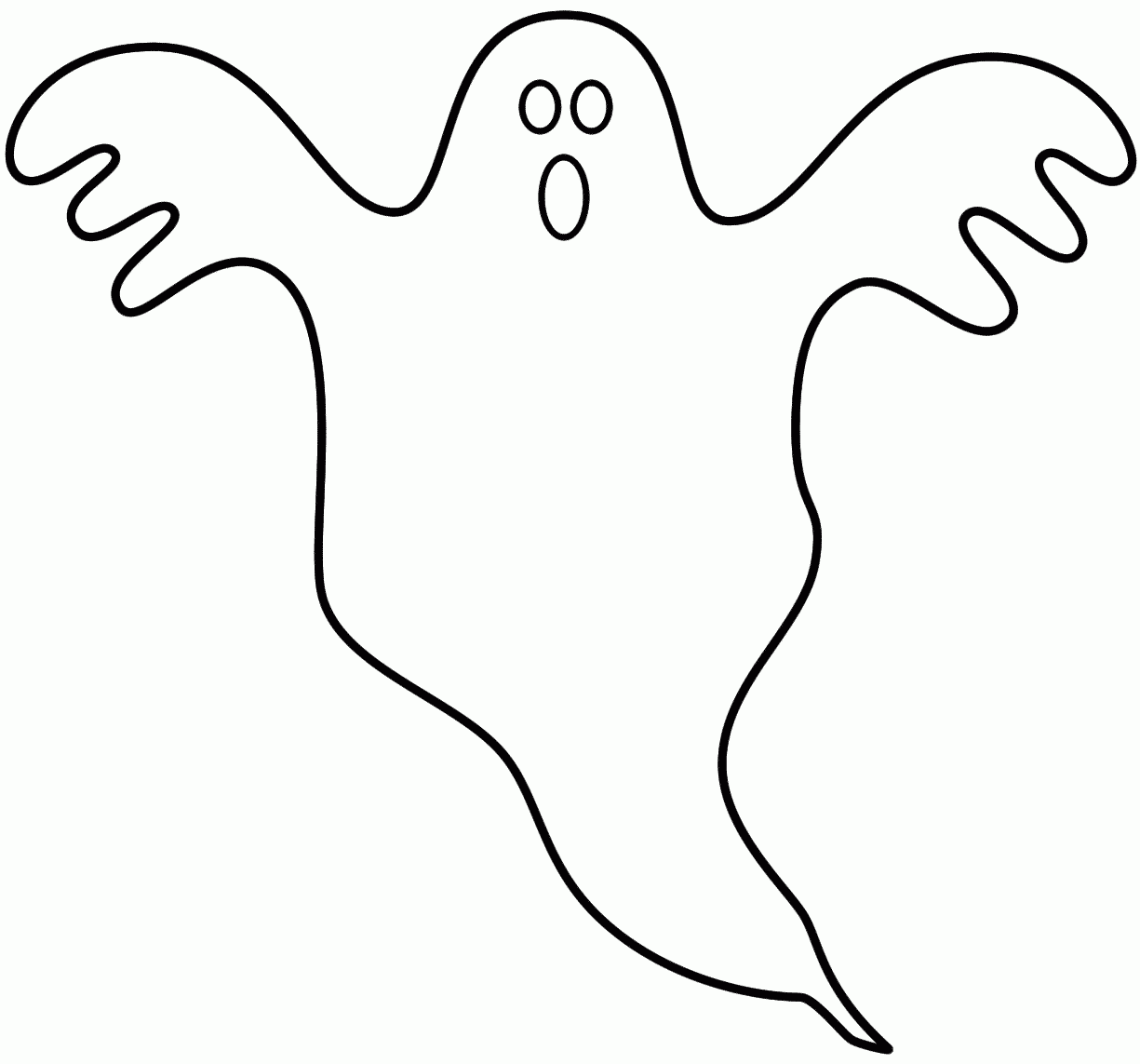 Ghost Colouring Pages Ghost Colouring Pages