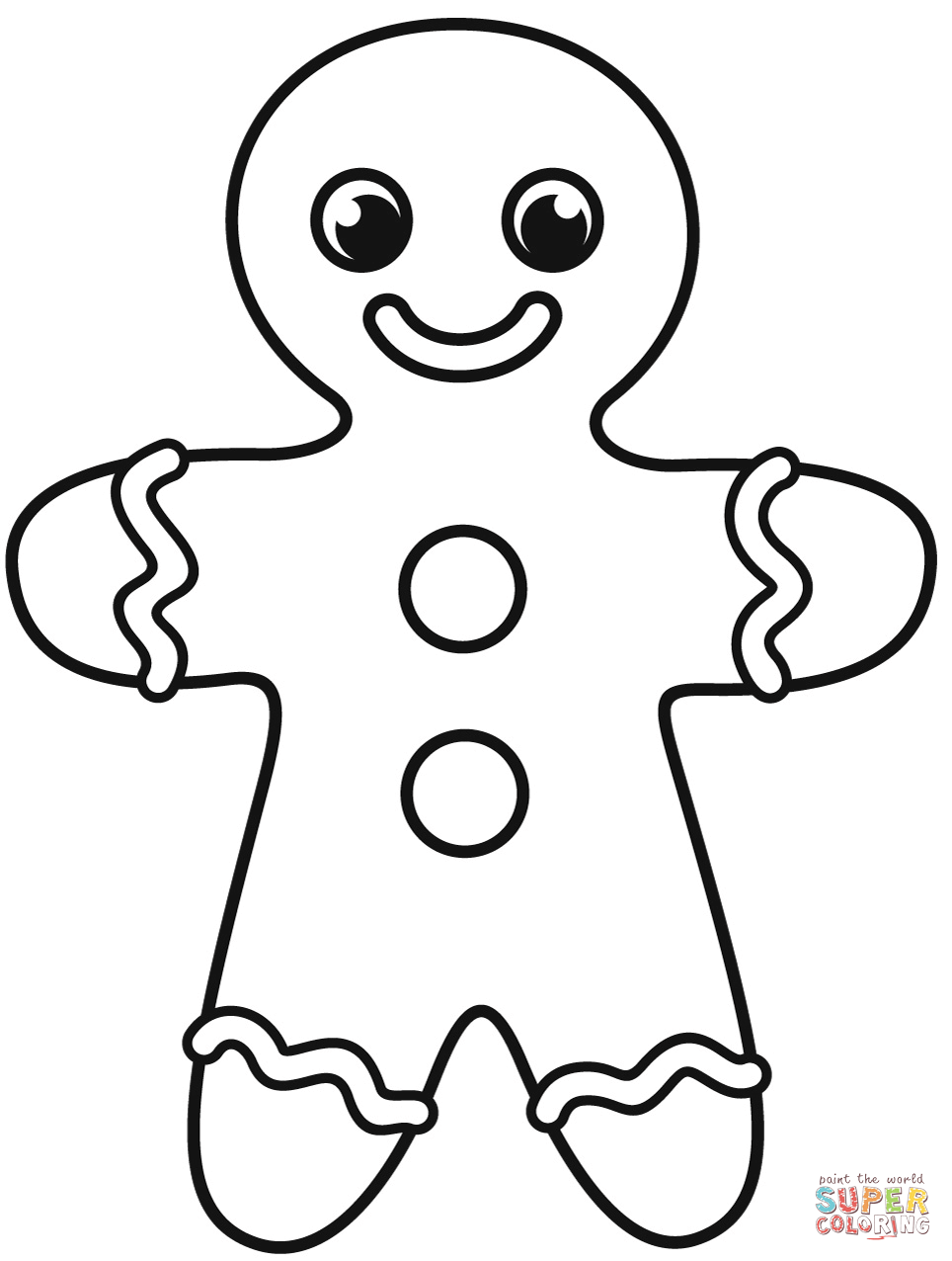 Gingerbread Man Coloring Page Free Printable Coloring Page Coloring Home Gingerbread Man Coloring Page Free Printable Coloring Page Coloring Home