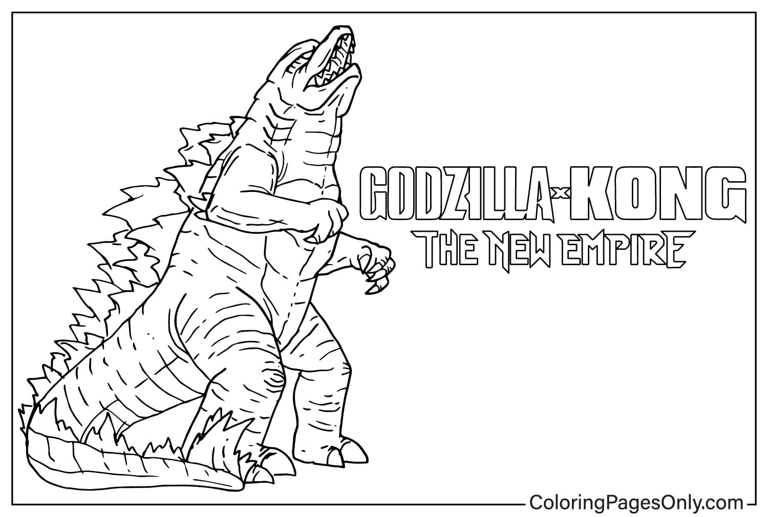 Godzilla Coloring Page Free Printable Coloring Pages Godzilla Coloring Page Free Printable Coloring Pages