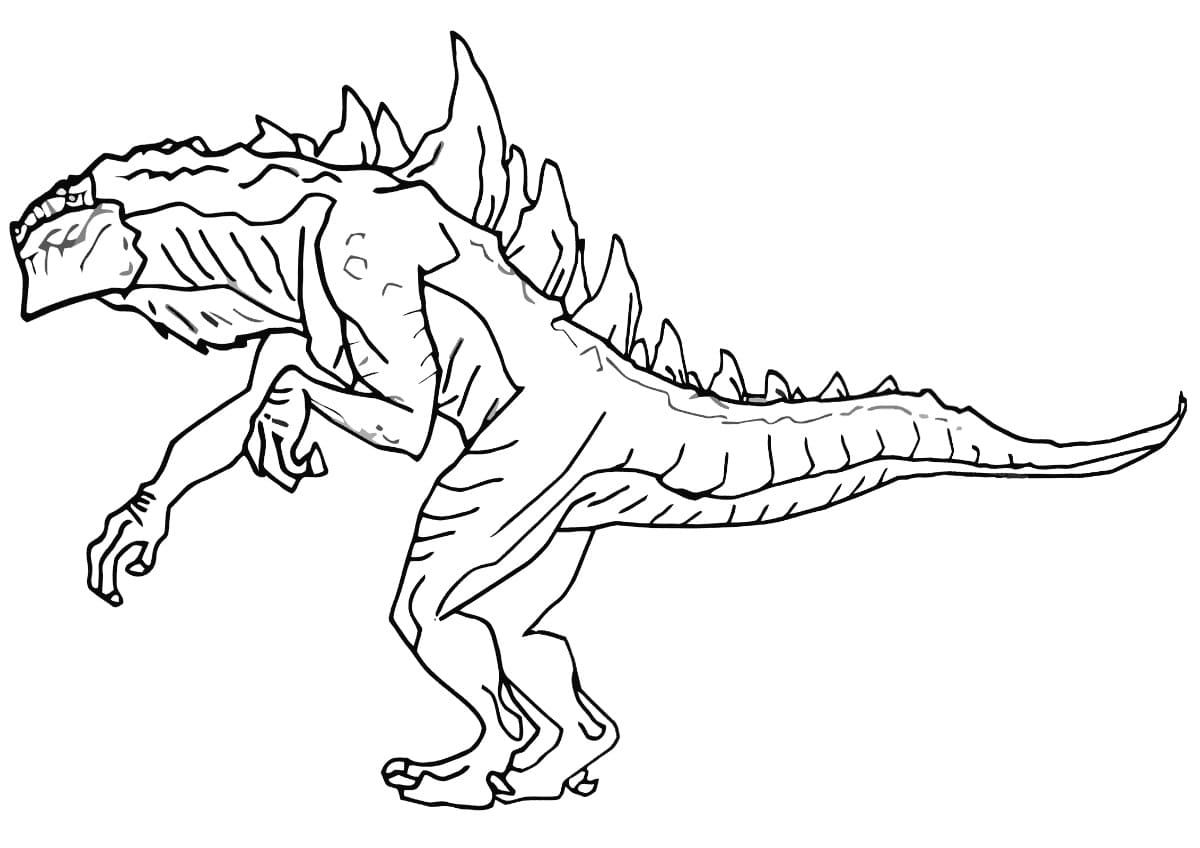 free coloring sheets Godzilla free coloring sheets Godzilla