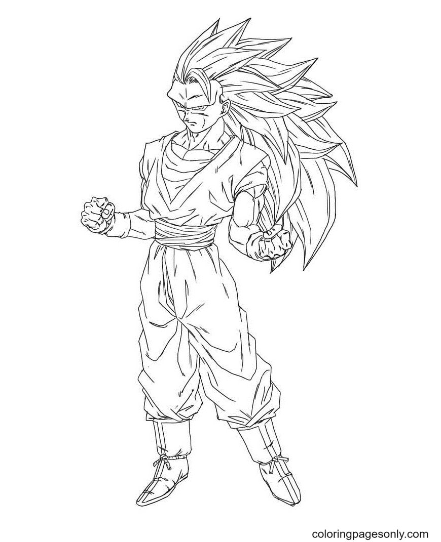 Goku Son Dragon Ball Coloring Page Free Printable Coloring Pages Goku Son Dragon Ball Coloring Page Free Printable Coloring Pages