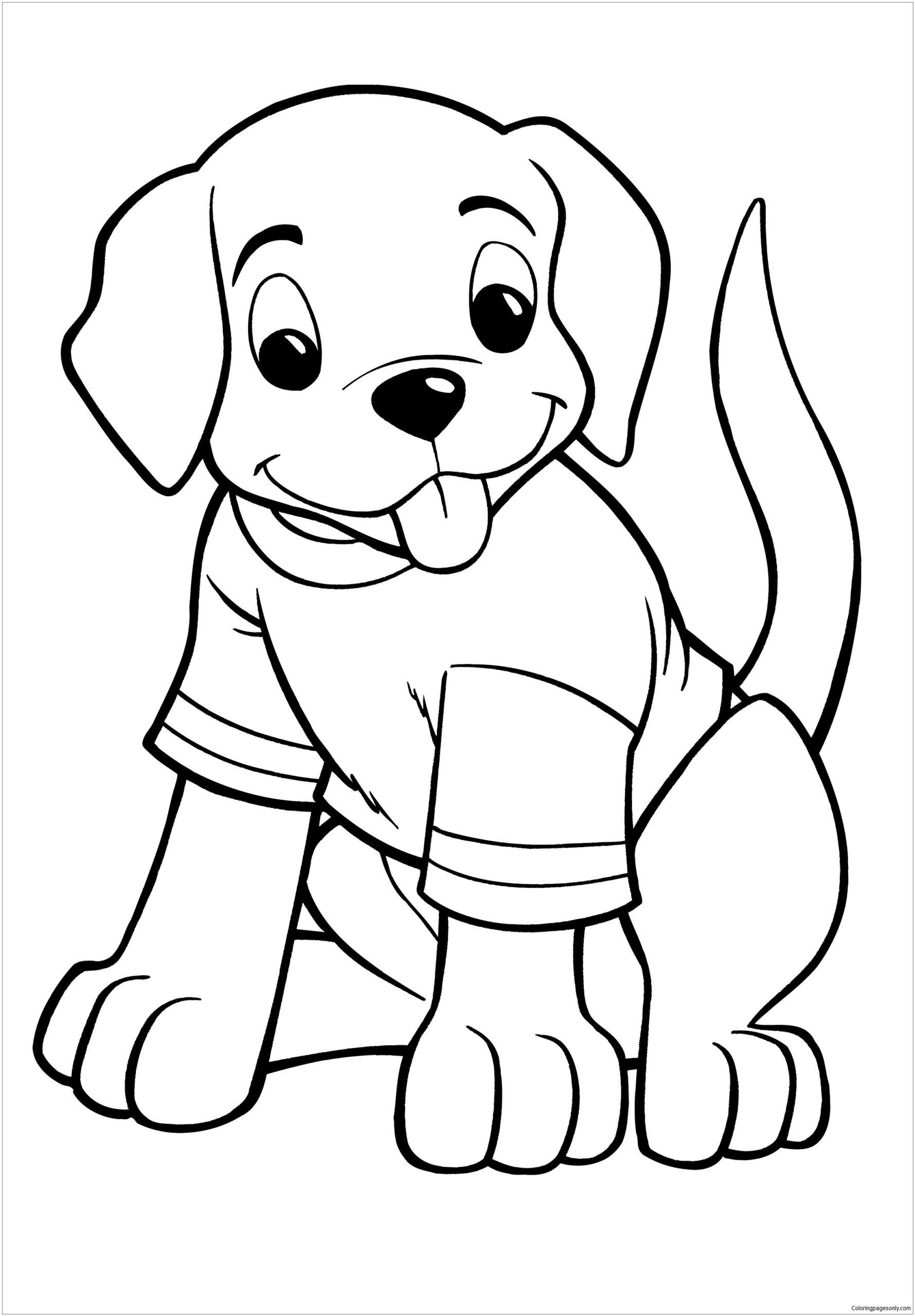 Puppy Coloring Pages