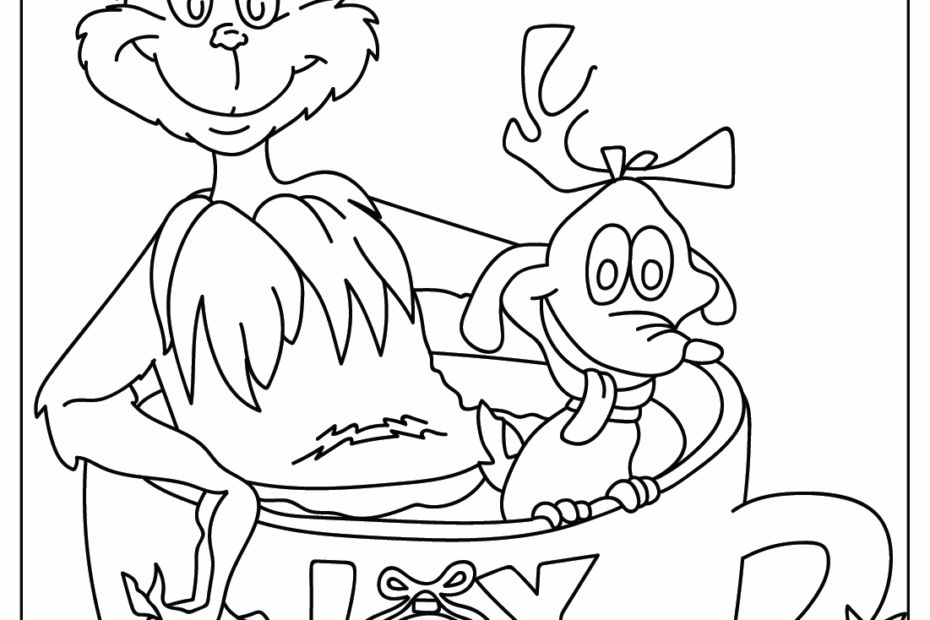 Grinch Free Printable Coloring Page Free Printable Coloring Pages