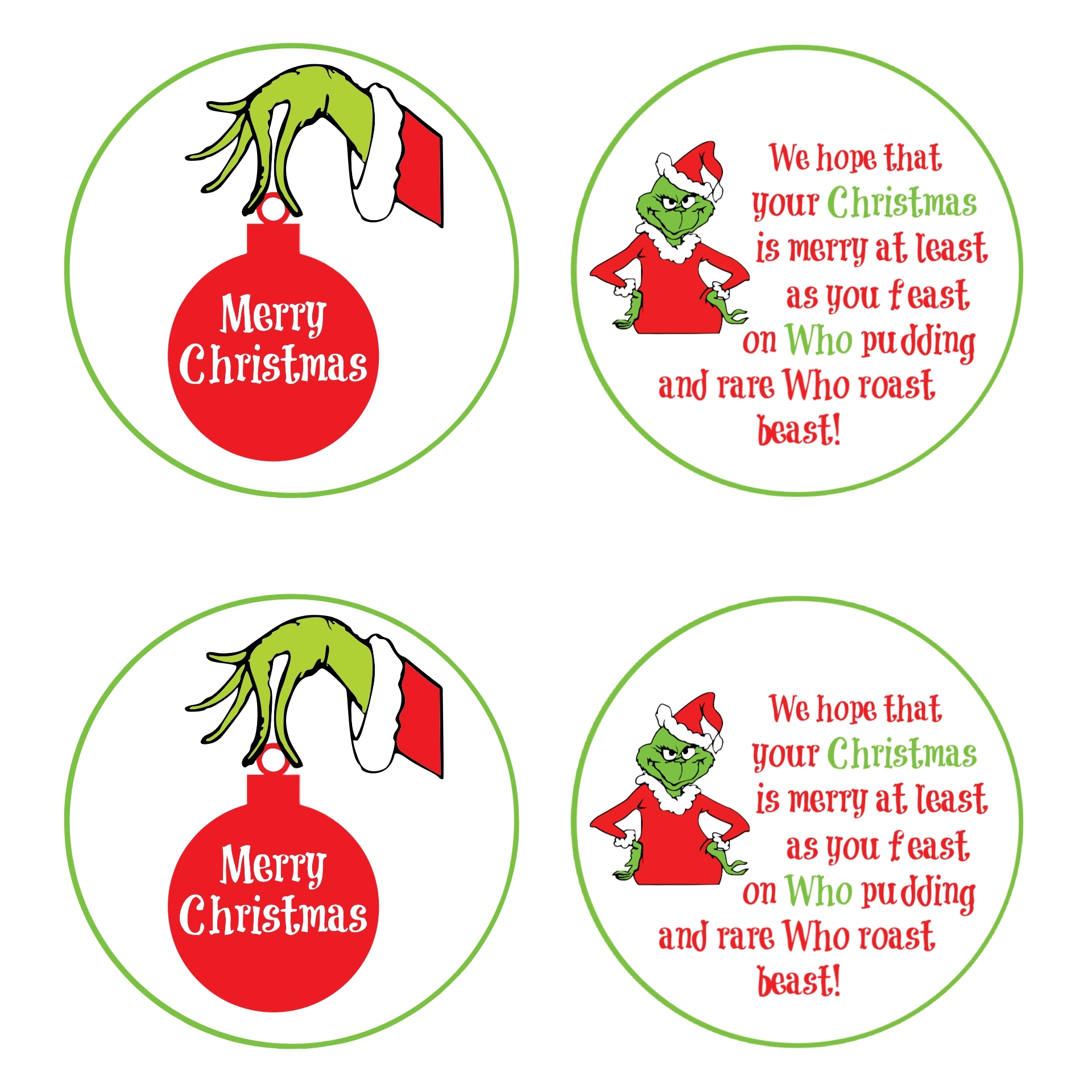 Grinch Pills Tags 10 Free PDF Printables Printablee Grinch Pills Tags 10 Free PDF Printables Printablee