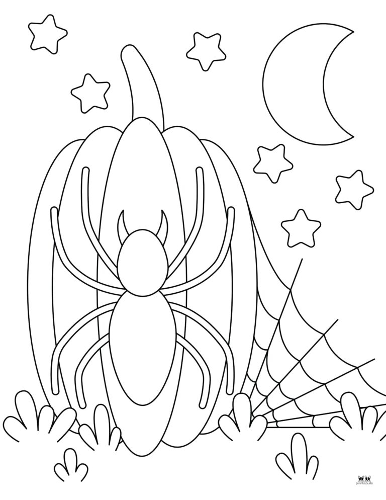 Halloween Spider Coloring Pages 25 FREE Pages Printabulls Halloween Spider Coloring Pages 25 FREE Pages Printabulls