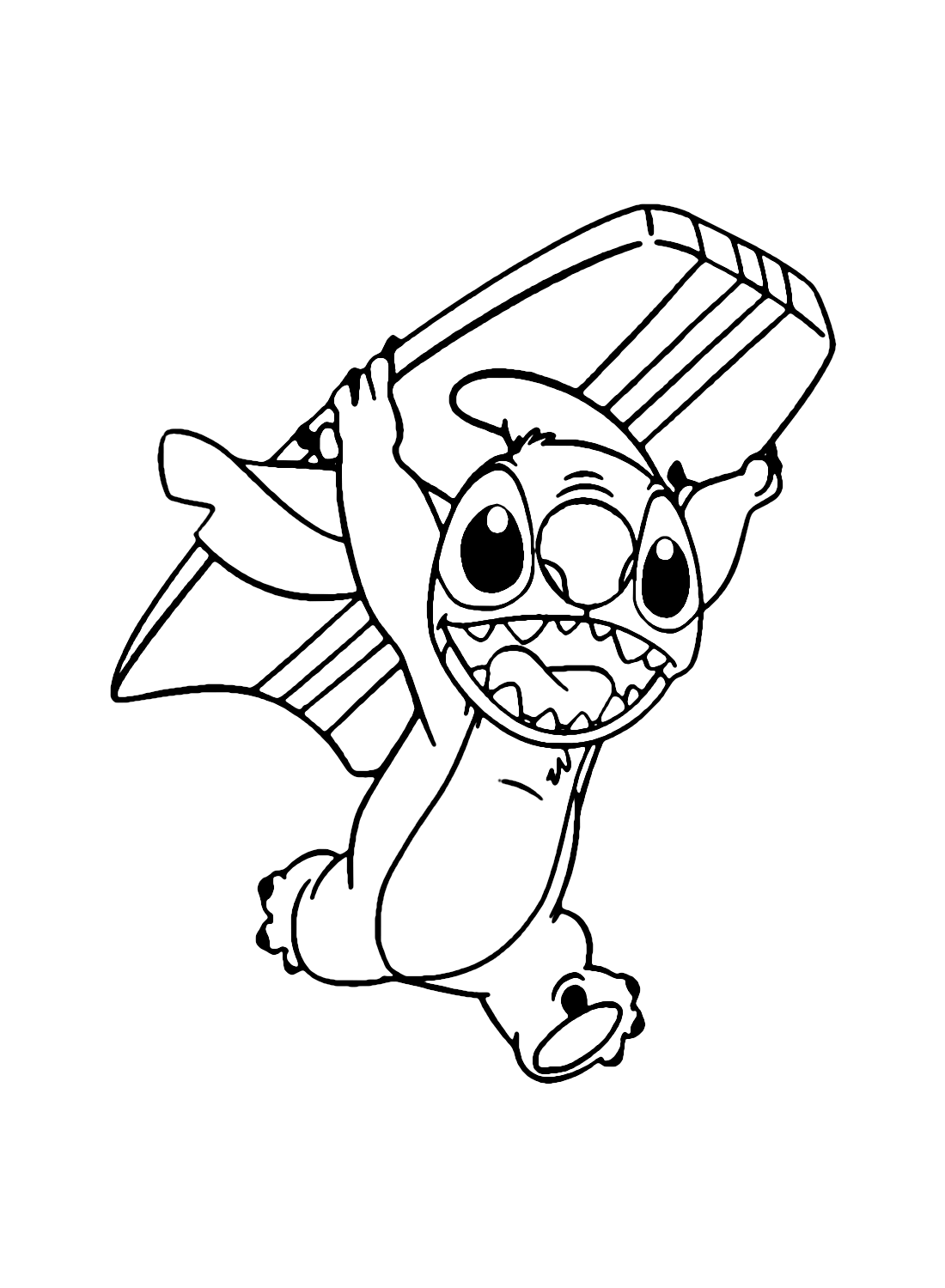 stitch adult coloring sheet