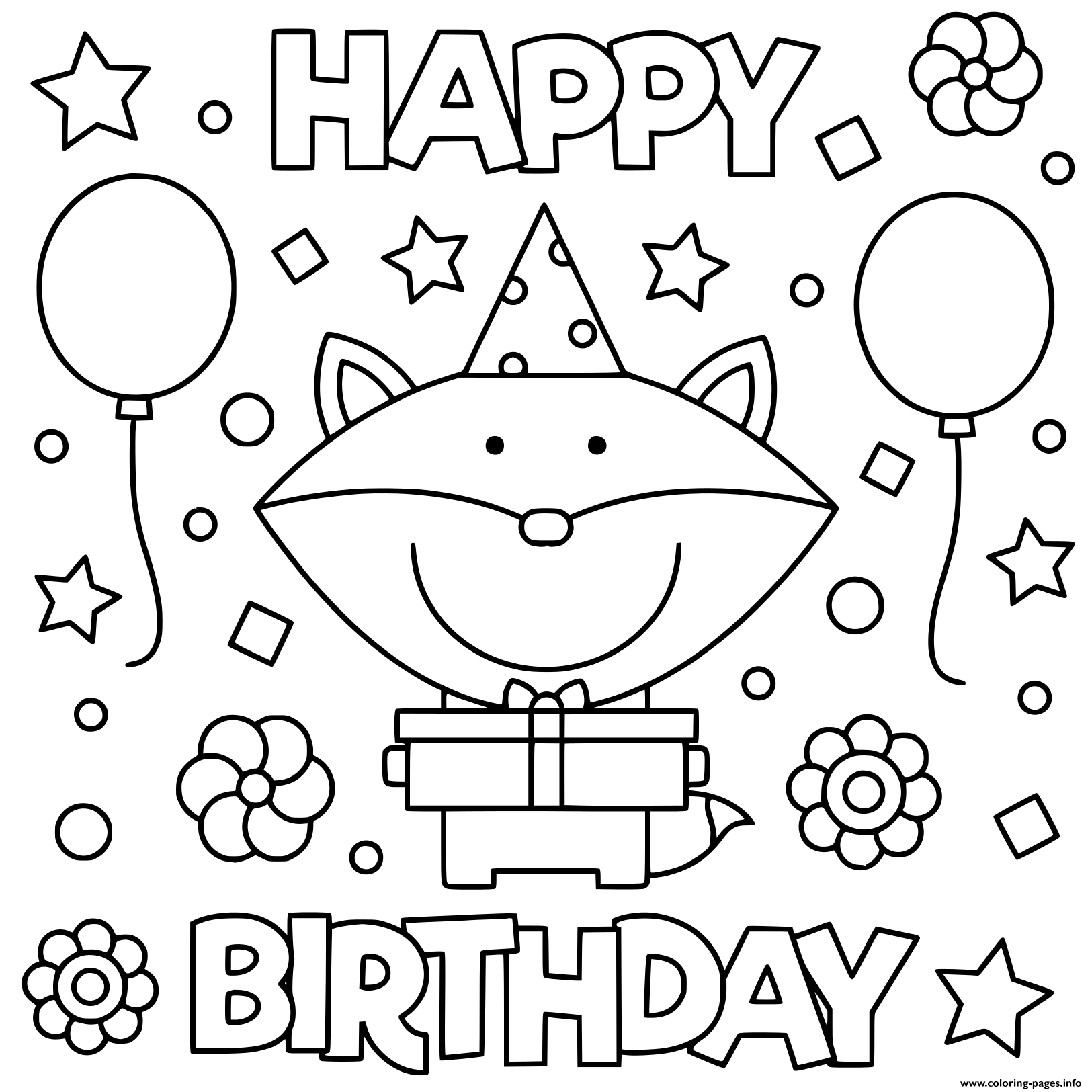 Happy Birthday Coloring Sheets Free Printable Printable And Enjoyable Happy Birthday Coloring Sheets Free Printable Printable And Enjoyable
