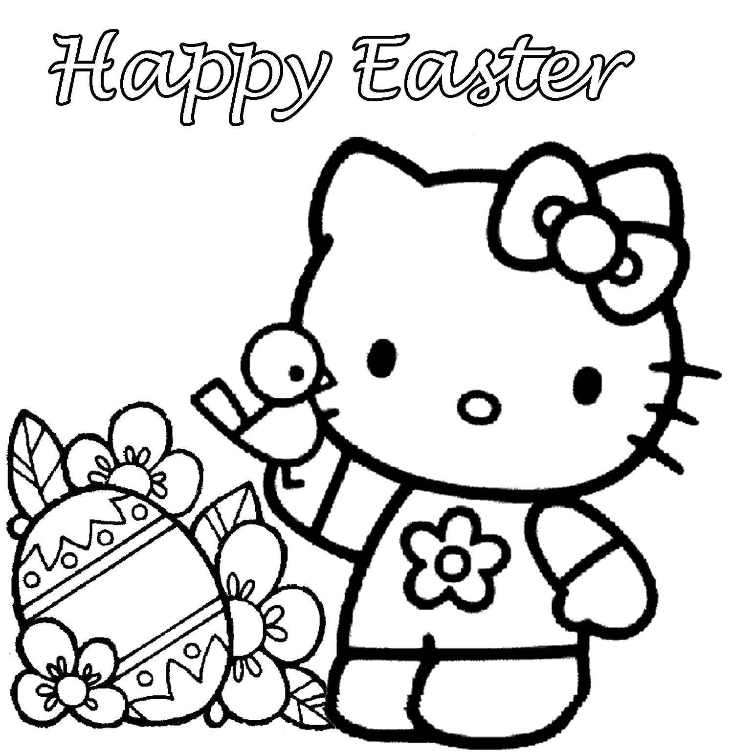 happy easter coloring pages printable happy easter coloring pages printable