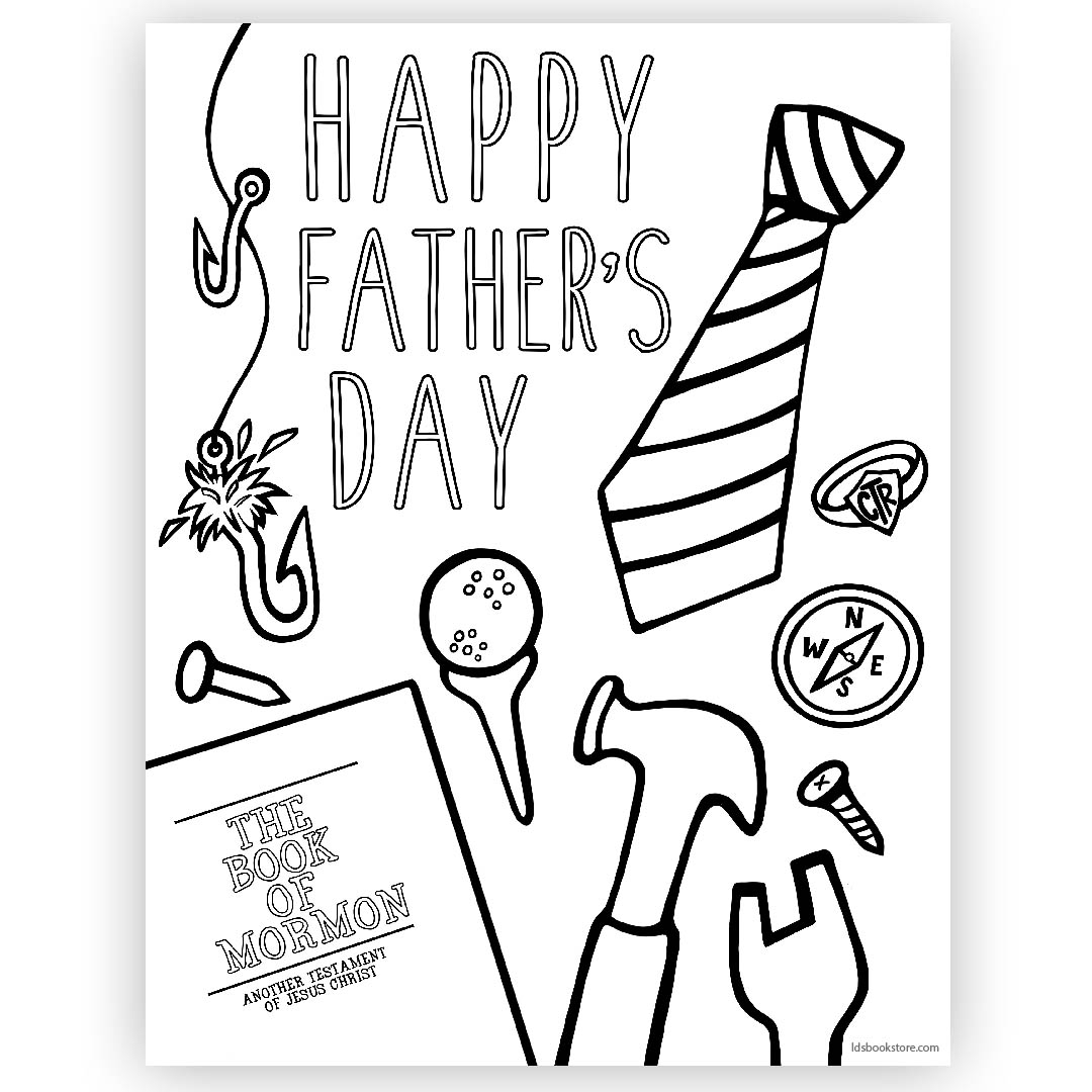 Happy Father 39 s Day Coloring Page Printable Happy Father 39 s Day Coloring Page Printable