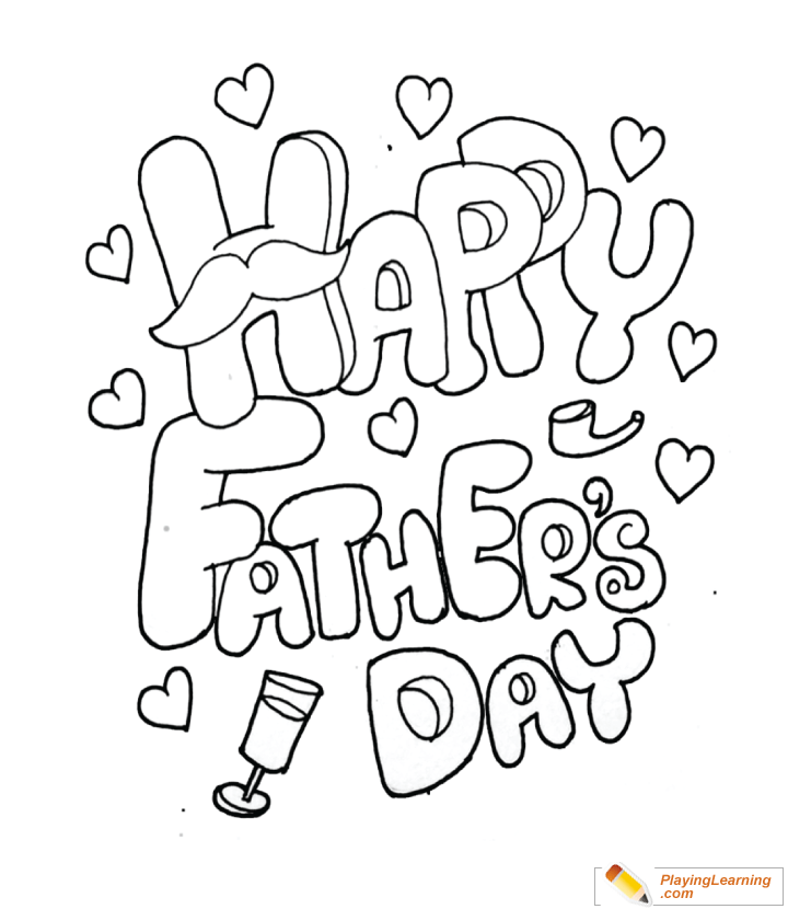 Happy Fathers Day Coloring Page 14 Free Happy Fathers Day Coloring Page Happy Fathers Day Coloring Page 14 Free Happy Fathers Day Coloring Page