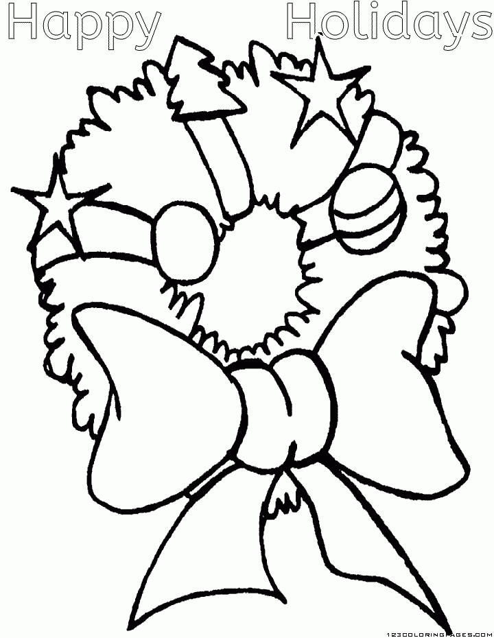 free happy holidays coloring pages free happy holidays coloring pages